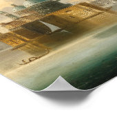 カプリッチオ・ベネチア | ヨハン・ウィルヘルム・ジャンコウスキー ポスター (角)