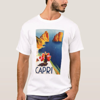 カプリナポリヴィンテージアールデコENIT観光 Tシャツ