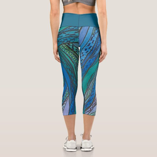 カプリレギンス (裏面)