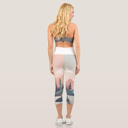 *** カプリレギンス (裏面)