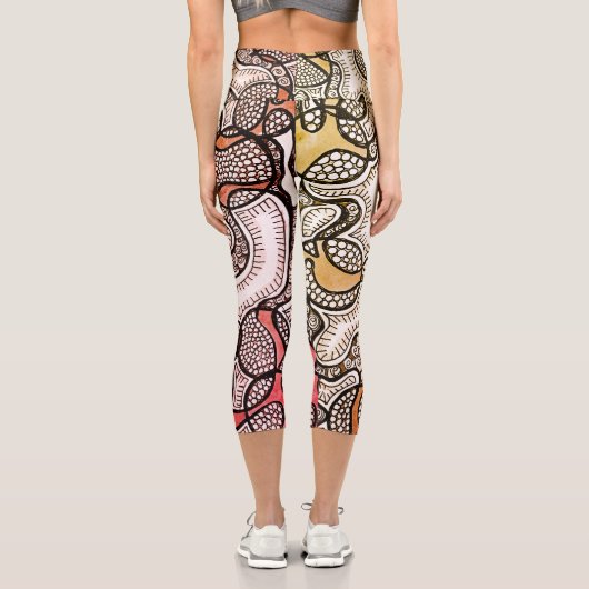 カプリレギンス (裏面)