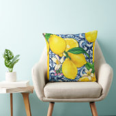 カプリレモンパターン クッション (椅子)