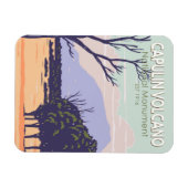 カプリン火山国定記念碑ヴィンテージ マグネット (横)