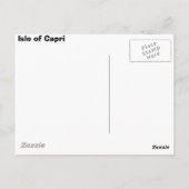 カプリー島 ポストカード (裏面)