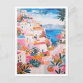 カプリ島イタリア旅行の美意識 ポストカード (正面)