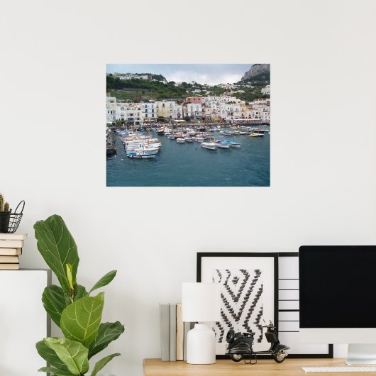 カプリ島 ポスター (ホームオフィス)