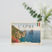 カプリ - イタリア ポストカード (スタンド正面)