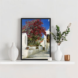 カプリ – オレアンダース州開花，ペデルセリンクレヤー ポスター