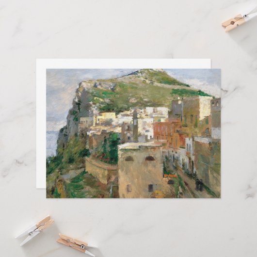 カプリ（Theodore Robinson著） カード (正面/裏面インサイチュ)