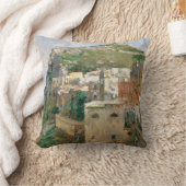 カプリ(Theodore Robinson著) クッション (ブランケット)