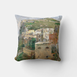 カプリ（Theodore Robinson著） クッション