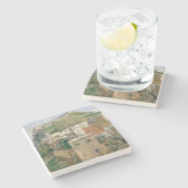 カプリ（Theodore Robinson著） ストーンコースター (横)