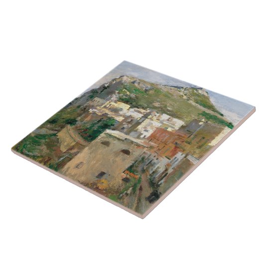 カプリ（Theodore Robinson著） タイル (側面)