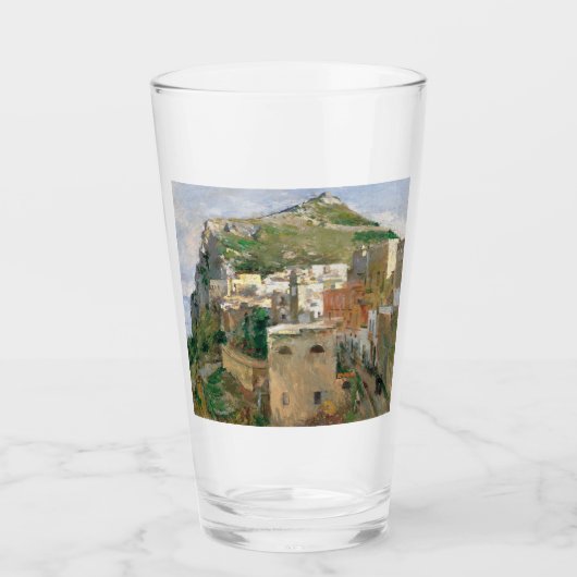 カプリ（Theodore Robinson著） タンブラーグラス (正面)