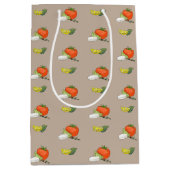 カプレーゼイタリアン前菜シェフグルメ花嫁ギフト ミディアムペーパーバッグ (正面)