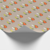 カプレーゼ イタリアン スタート キャップ フード アーティスト プレゼント ラッピングペーパー (角)