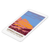 カプロックキャニオンズ州パークアンドトレイルウェイテキサス州 マグネット (左側)