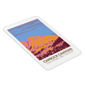 カプロックキャニオンズ州パークアンドトレイルウェイテキサス州 マグネット (右側)