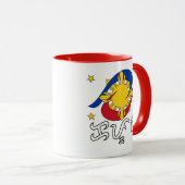 カプワ（バイバイン文字） マグカップ (正面右)