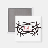 カプ紫禁(ハワイアンことわざ)磁石 マグネット (正面/裏面)