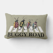 カベおもしろいトランバル装飾用クッション ランバークッション (正面)