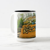 カベトガマ湖ワレイェツートーンマグ ツートーンマグカップ (正面左)