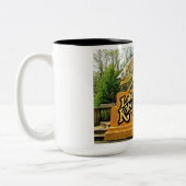 カベトガマ湖ワレイェツートーンマグ ツートーンマグカップ (左)