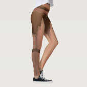 カベマンおもしろいレギンスズハロウィン衣装パンツ レギンス (右)