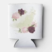 カベルネットピンクフローラ緑 缶クーラー (正面)