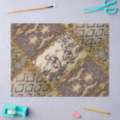 カペテエレガントンキルト15歳のヴィンテージフランスの 薄葉紙 (クラフト)