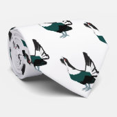 カペルカイリーのバードアートタイ ネクタイ (ロール)