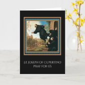 カペルティノカトリック祈りの言葉 カード (黄色い花)