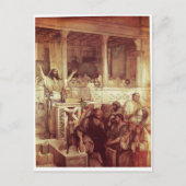 カペルナウムで説教するキリストC.1878-79 ポストカード (正面)