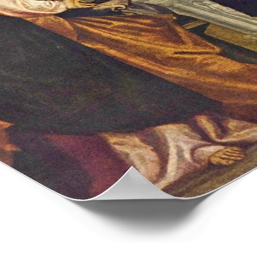 カペルナウムのキリストと百人隊長 ポスター (角)