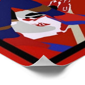 カホイレオナルドゲームウィナーお祝い ポスター (角)