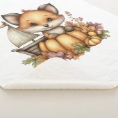 カボつるプのまわりにキンス シェルパブランケット (3/4)