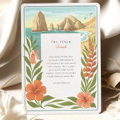 カボエレガントサンルーカスザアーチフローラズ結婚 招待状