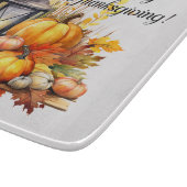 カボキンカエデの木の離れ木のランプ感謝祭 カッティングボード (角)