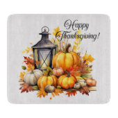 カボキンカエデの木の離れ木のランプ感謝祭 カッティングボード (正面)