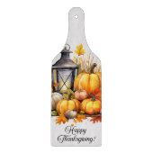 カボキンカエデの木の離れ木のランプ感謝祭 カッティングボード (正面)