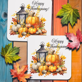 カボキンカエデの木の離れ木のランプ感謝祭 コースター