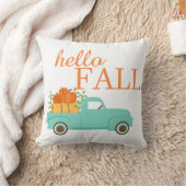カボキンズキュートラックファミリーネームハロー秋 クッション (ブランケット)