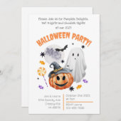 カボキンズグール&こうもりズフライツ2023ハロウィーン 招待状 (正面/裏面)