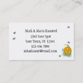 カボキンズハロウィンスパイダーズ秋秋 名刺 (裏面)