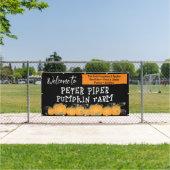 カボキンパッチカボキンバナーへようこそ 横断幕 (インサイチュ)