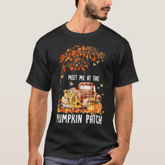 カボキンパッチトラック秋こんにちはFaで私に会う Tシャツ