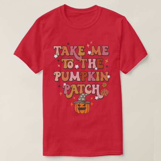 カボキンパッチファームハウスハロー秋 Tシャツ (デザイン正面)