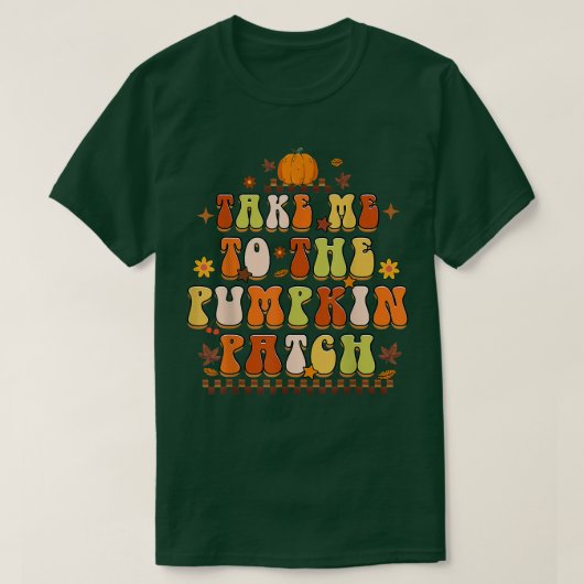 カボキンパッチ農家秋秋Th Tシャツ (デザイン正面)