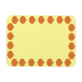 カボキン縁どスケッチカスタム文字 マグネット (横)