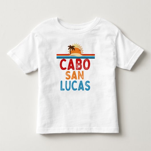 カボサンルカスメキシコバケーション トドラーTシャツ (正面)